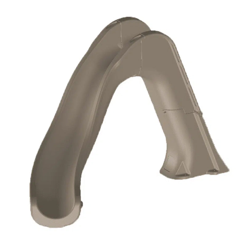 Global Tidal Wave Slide Left Turn Sand - GPPSTW-SAND-L