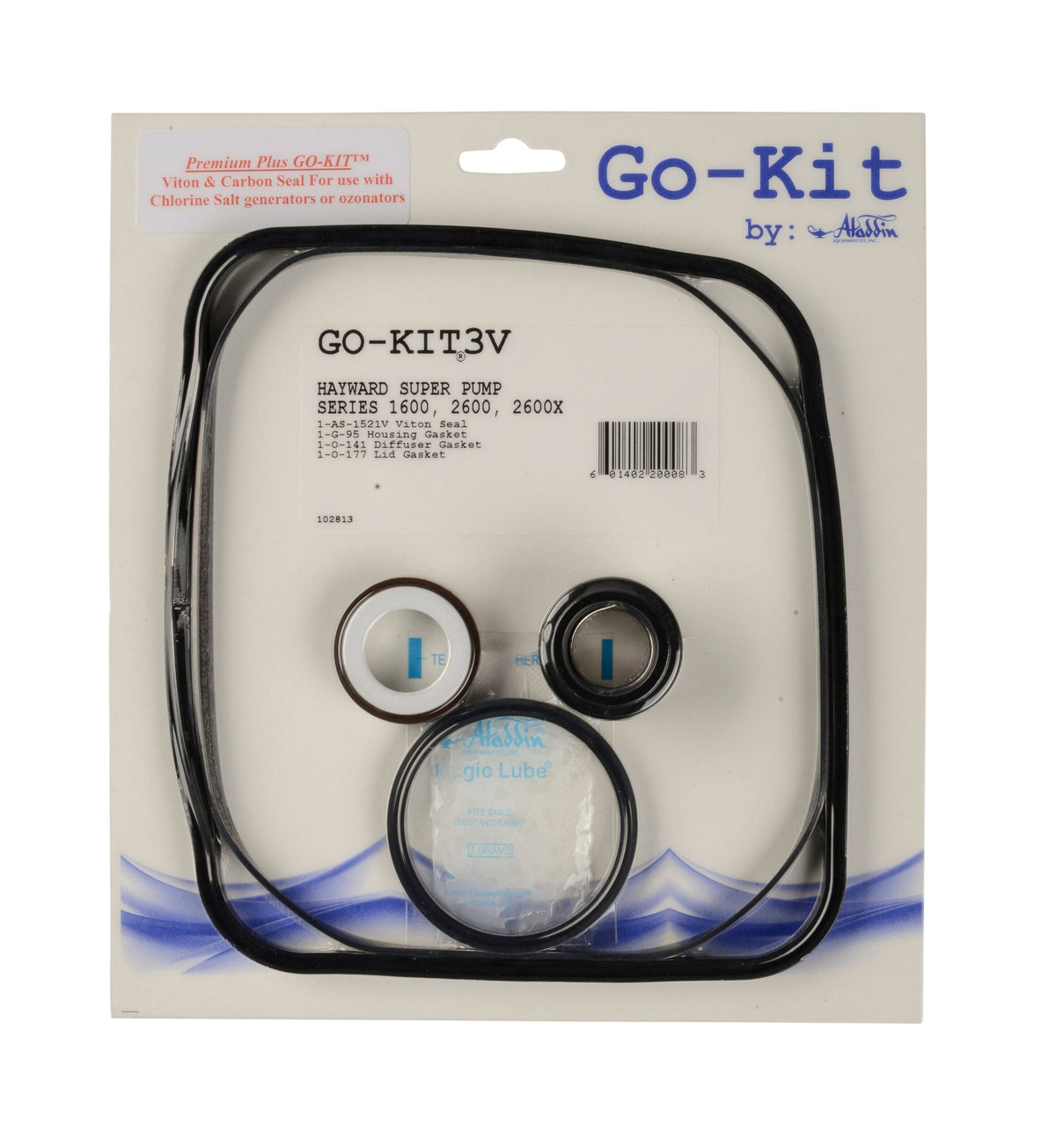 Aladdin Super Pump Seal Kit Viton Hayward - GO-KIT3V-9