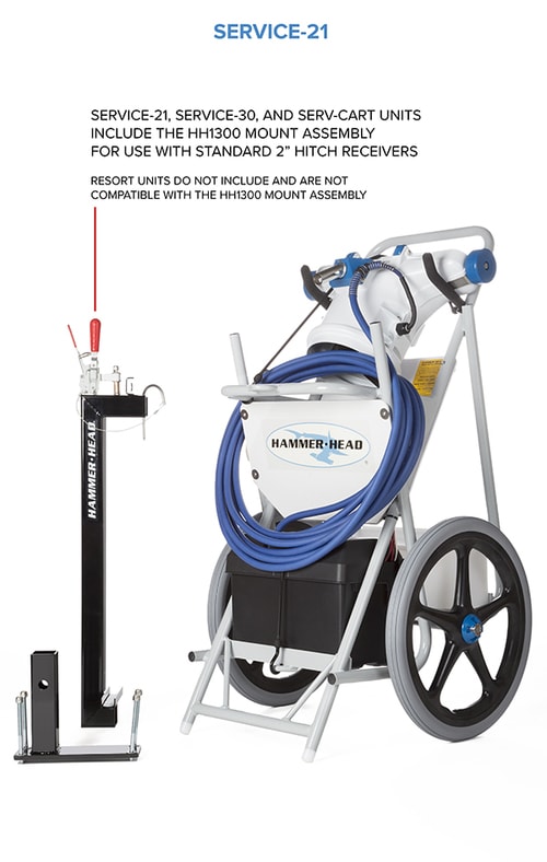 Hammerhead Service Unit Complete w/ 60' Cord | SERVICE-21-60