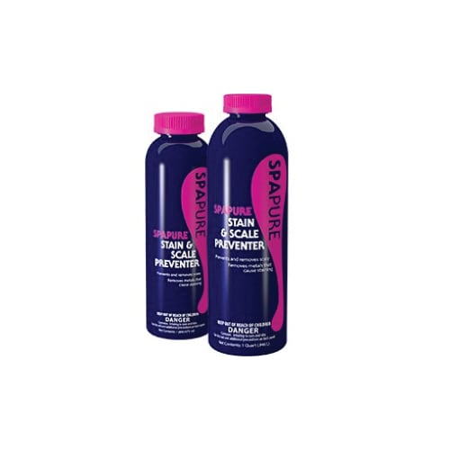 SpaPure Stain & Scale Preventer Metal Remover 16 fl oz Bottle 12/Case | C003249-CS40P