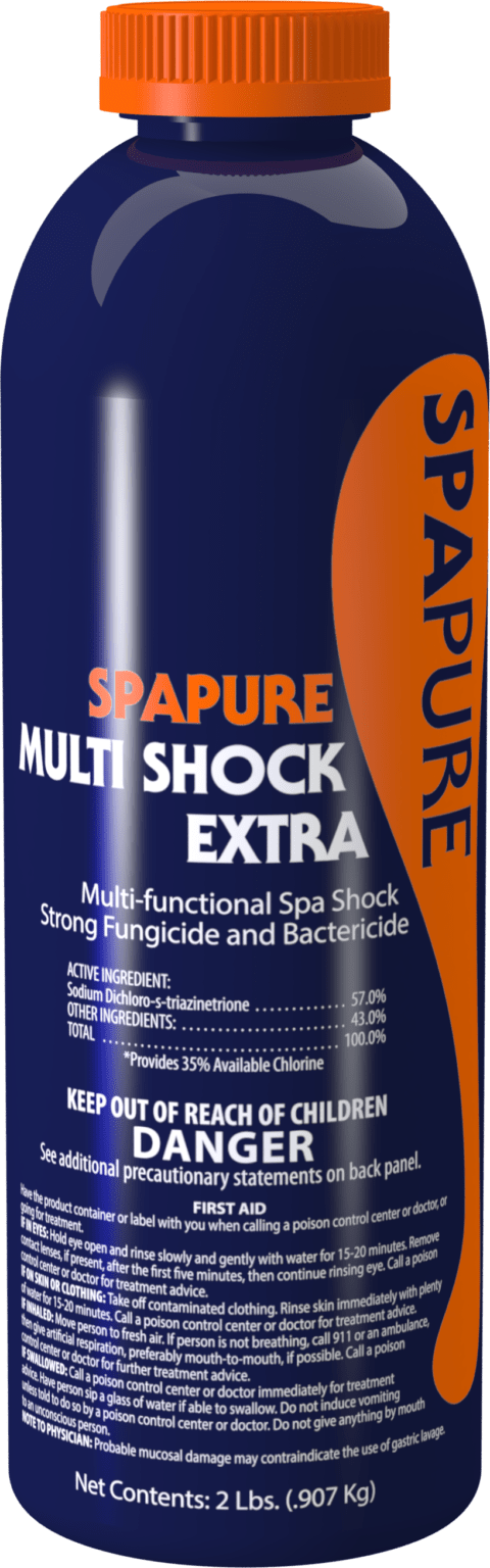 SpaPure Multi Shock Extra 2 lb Bottle 12/Case | C005210-CS20B2