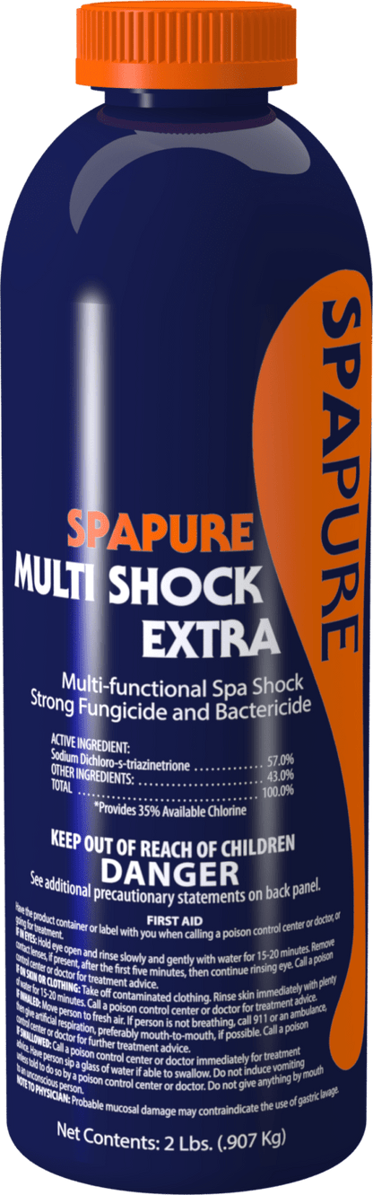 SpaPure Multi Shock Extra 2 lb Bottle 12/Case | C005210-CS20B2