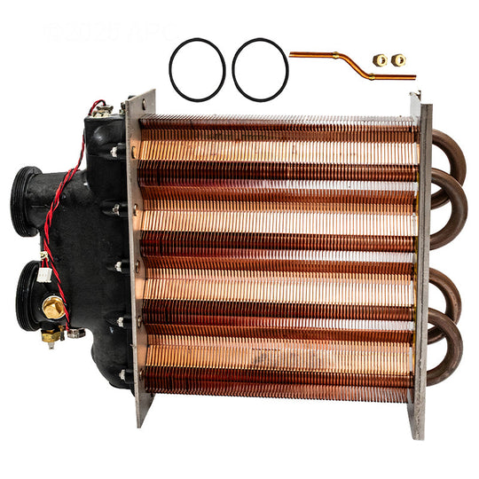 Hayward H-150 Millivolt/Electronic ED1 Style and Electronic ED2 Style Heaters Heat Exchanger Assembly - HAXHXA1153