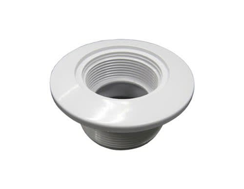 Hayward Receptacles Vacuum Fittings, 2" Socket, White, Concrete | SP1022S2