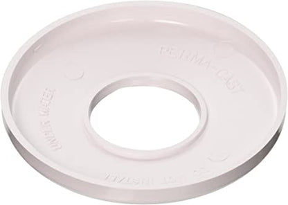 Hayward Round Escutcheon Plate, Plastic, White | SP1041
