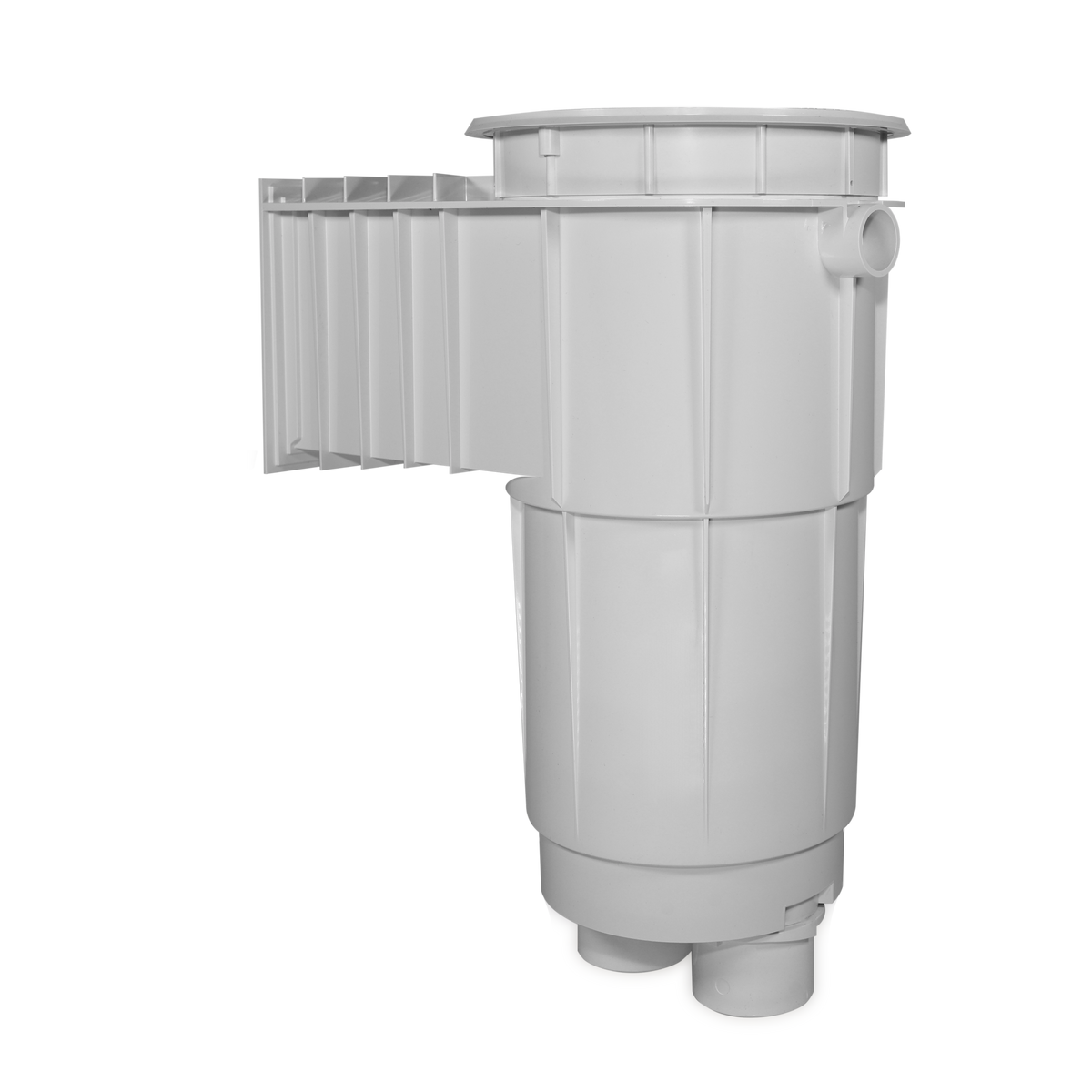 Hayward Skim Master Skimmer, 2" S x 2-1/2" SP w/Float Valve,Tan Cover, Over Flo Port, White, Concrete  | SP1072S210FVA