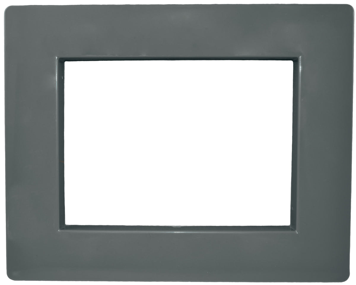 Hayward Auto-Skim Series Skimmer Snap-On Face Plate Cover, Square, Dark Gray, Vinyl/Fiberglass | SP1084FDGR