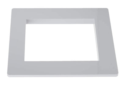 Hayward Auto-Skim Series Skimmer Snap-On Face Plate Cover, Square, White, Vinyl/Fiberglass | SP1084F
