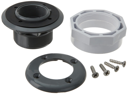 Hayward Inlet Return Fittings, 1-1/2" FIP, Dark Gray, Vinyl | SP1408DGR