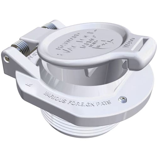 Hayward Hydrostream Eyeball Inlet Fitting, 1-1/2" MIP, 3/4" Eye Opening, Dark Gray | SP1419DDGR