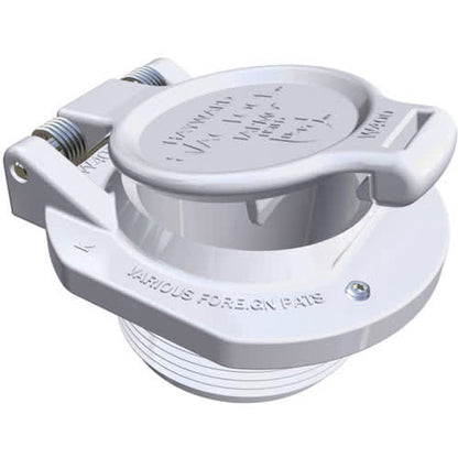Hayward Hydrostream Insider Fitting, 1-1/2" Slip, 1" Eye Opening, White | SP1421E
