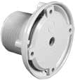 Hayward Adjustable Floor Return Inlet Fitting, 1-1/2" Socket x  2" MIP, White | SP1425S
