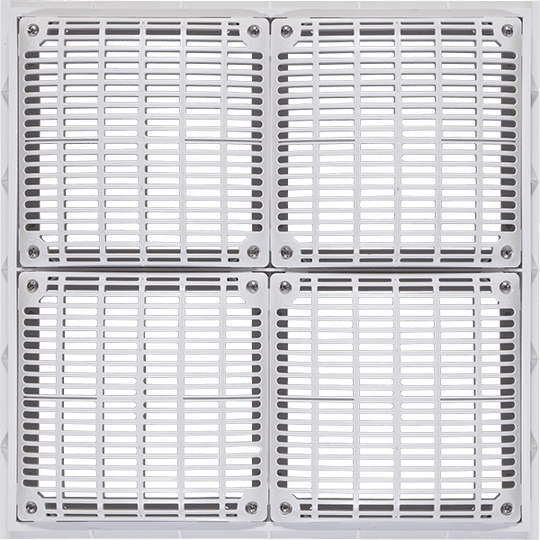 Hayward 18" Hi-Flow Cover & Inner Frame | WGX1033BHF2