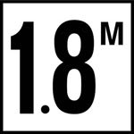 Inlays Smooth Bw Depth Marker 6x6 4" 1.8M - C612718