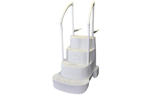 Lumi-O Innovaplas Step Opera W/2 PVC Handrails - PG-1016-S-B