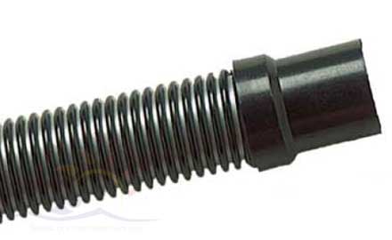 JED Cuffed Spiral Wound Deluxe Filter Hose, 1.5" x 6' , Black (JED34506)