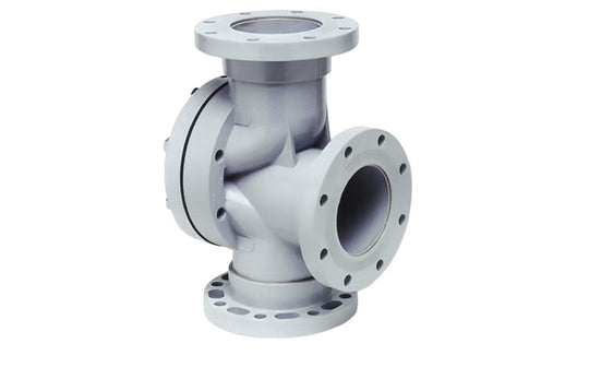 Pentair 6" Stark 3-WAY Backwash Valve with Flanges (gray) (04) - V3-06