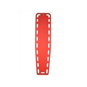 Kemp 18" Plastic Spineboard 18"W  x 73"L - Orange | 10-993-ORG