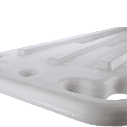 Kemp AB Adult Foam-Filled Backboard | 10-993-WHI