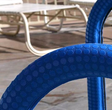 Koolgrip 8' Royal Blue 1.625"-1.9" Rail Cover | KGS801RB