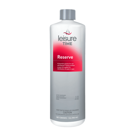 Leisure Time Spa Reserve Bromine Sanitizer, 32 oz Bottle, 12/Case | LT43