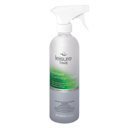 Leisure Time Spa Instant Cartridge Filter Cleaner, 16 oz Bottle | S