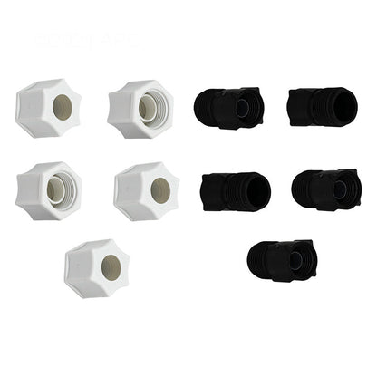 Stenner 3/8" Connecting Nut W/ Adapter (5 Pack) Sold As Each - MCADPTR