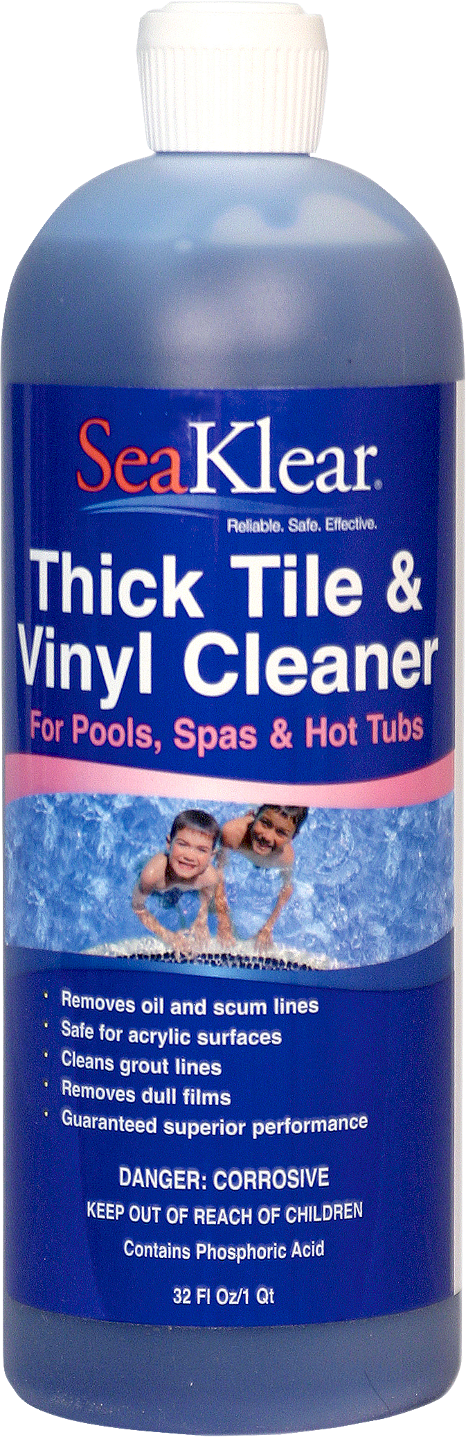 Seaklear Thick Tile & Vinyl Cleaner Quarts 32Oz./946Ml. | 90409SKR