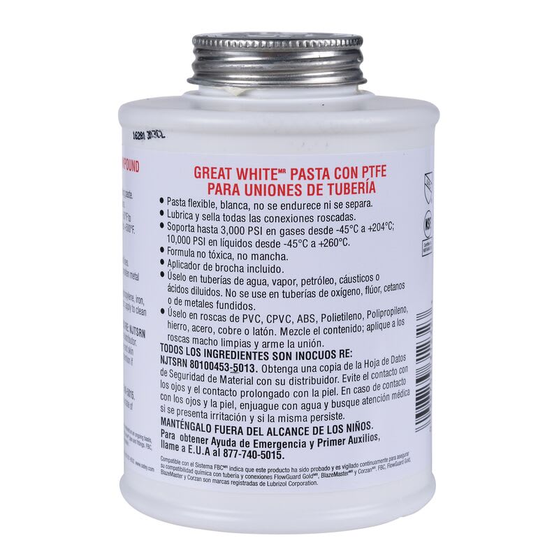 Oatley 16 oz White Pipe Joint with PTFE Compound | OTY31232