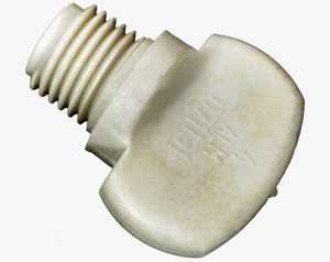 Pentair IntelliFlo® Plug Drain WFE (Almond) (2 req.) (071131Z) Gasket sold separately