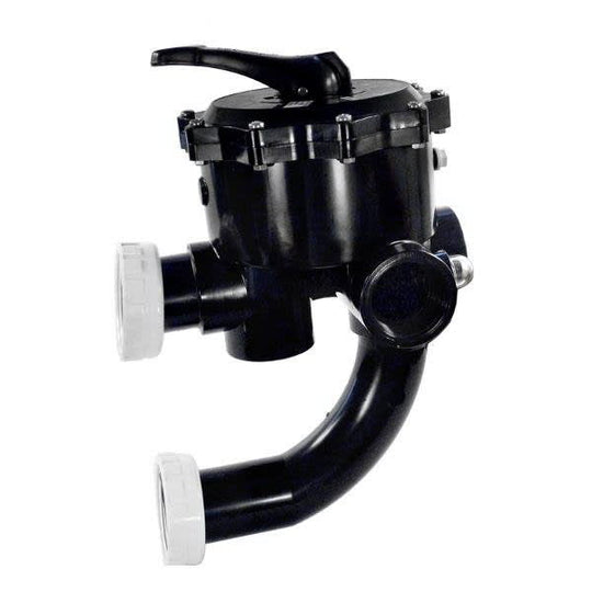 Sta-Rite Multiport Backwash Valve, 2 in. Preplumbed with Union Fittings (not for SMD) (18201-0200)