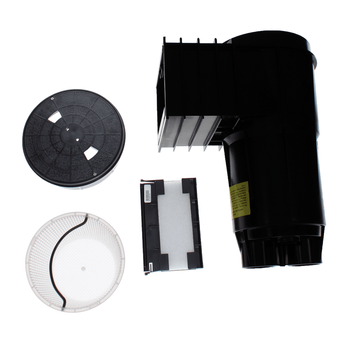 Pentair Bermuda Skimmer 2" Slip Ports Body, Lid, Black, Gunite | 506365