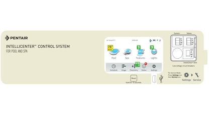 Pentair IntelliCenter Control System i8PS, Shared Equipment | 521968Z