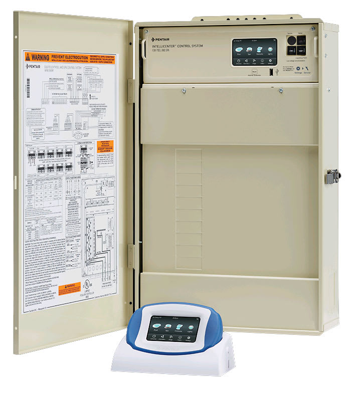 Pentair IntelliCenter Control System for Pool and Spa, Load Center without Salt Chlorine Generator | 522043