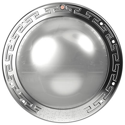 Pentair IntelliBrite Architectural Series Pool Light, White, 300W Equivalent, 12 V, 26 W, 100' Cord - 602145