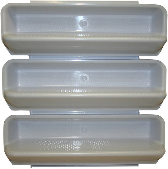 Pentair 16-1/2" Recessed Step, White, Set of 3 | 82400700