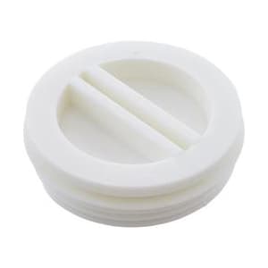 Pentair R22010 White Flat Plastic Plug 1-1/2" | R22010