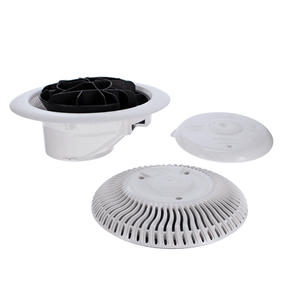 Paramount MDX-R3 Drain without Sump for Adjustable Concrete with SDX2, White | 004262823401