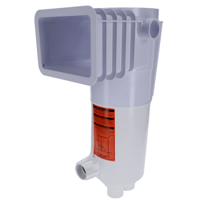 Paramount ParaskimV Venturi Skimmer with Deck Ring, Lid & Return Guard Assembly, White Throat, Beige, Concrete Pools | 004702100107