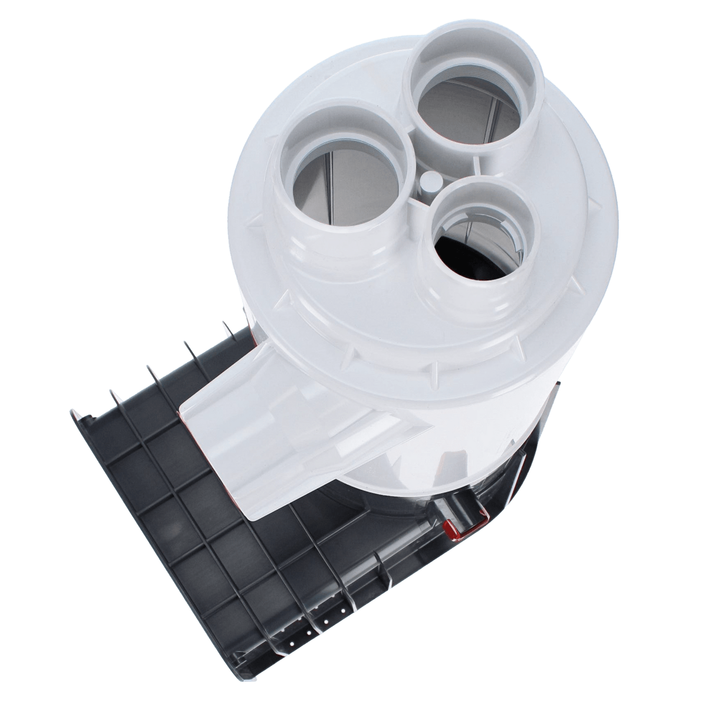 Paramount ParaskimV Venturi Skimmer With Deck Ring, Lid & Return Guard Assembly, Gray Throat, Light Gray, Concrete Pools | 004702100208