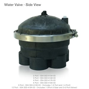 Paramount Valve Shell 4 Port 2", Black | 005302411803