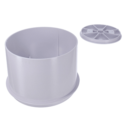 Paramount Lid & Ring Deck Paralevel White | 005760291201