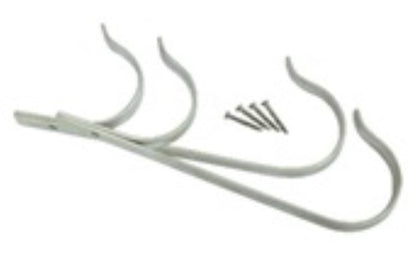 KOKIDO DEVELOPMENT LTD ALUM POLE HANGER W/SCREWS 2PK/12/CS HANGER | PS2018