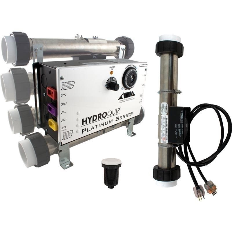 HydroQuip Platinum PS600S Spa Control w/5.5kW Heater, Air Buttons, Timer, 115/230V (PS600S)