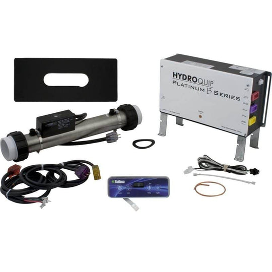 HydroQuip Platinum PS6502B Spa Control w/5.5kW Heater, ECO-401 Topside Panel, 115/230V, Component Cords (PS6502B-TP)