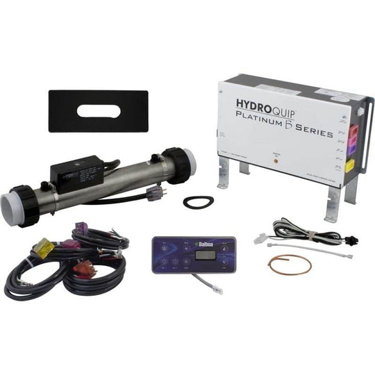 HydroQuip Platinum PS6503B Spa Control w/5.5kW Heater, HT-701S Topside Panel, 115/230V, Component Cords (PS6503B-5-5)