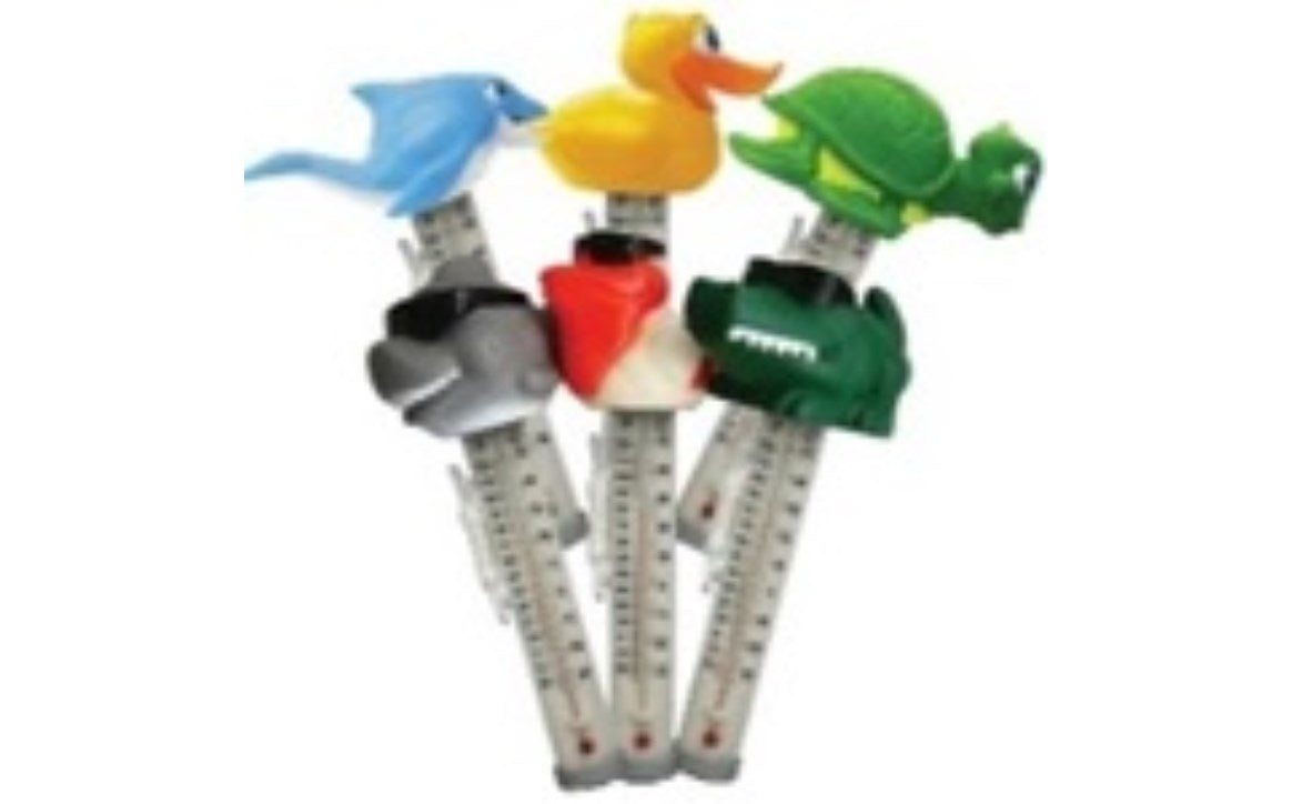 PoolStyle Floating Thermometers Asst Animal - PS2033
