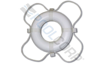 PoolStyle 360 20" White Coast Guard (Uscg) Approved Ring Buoy | 360