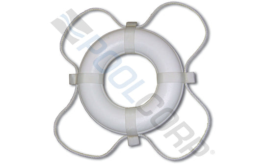 PoolStyle 360 20" White Coast Guard (Uscg) Approved Ring Buoy | 360