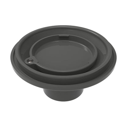 Color Match Adj Pebble Top Floor Inlet 2"S Dark Gray - PTFR-05